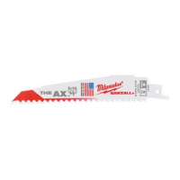 MILWAUKEE Säbelsägeblatt
Demontage THE AX 150 x 5 mm
5 Tpi, Packung = 5 Stück
