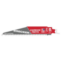 MILWAUKEE Säbelsägeblatt
THE WRECKER HM-bestückt
150 x 4.2 mm, 6 Tpi