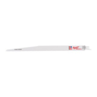MILWAUKEE Säbelsägeblatt 
Multimaterial 300 x 3.2/2.1 mm
8/12 Tpi, Packung = 5 Stück