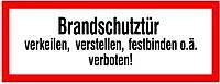 Brandschutzschild Folie
B297xH105 mm
Brandschutztür verkeilen