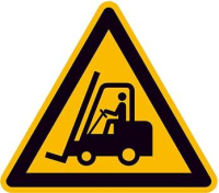 Warnschild Folie
SL 200 mm Warnung vor
Flurförderzeugen
