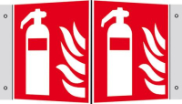 Brandschutzschild Alu
B150xH150 mm Winkel
Feuerlöscher
