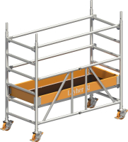 Rollgerüst Zifa P2
Plattform B1800xT750 mm
Plattformhöhe 5,76 m