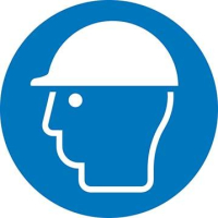 Gebotsschild Aluminium
D200 mm
Kopfschutz benutzen