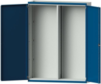 Schrankgehäuse
B1485xT400xH1950mm
RAL7035/5010 m.Mittelwand