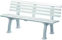Gartenbank SYLT
3-Sitzer Länge 1500 mm
weiß