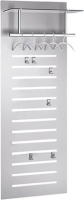 Wandgarderobe tec-art
m. 6 Haken u. 5 Bügeln