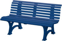 Gartenbank HELGOLAND
3-Sitzer Länge 1500 mm
blau