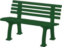 Gartenbank IBIZA
2-Sitzer Länge 1200 mm
grün