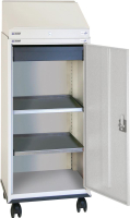 Schreibpultschrank
B500xT500xH1310 mm
RAL7035