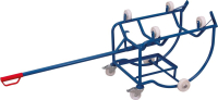 Fasskipper 250 kg
mit 4 Kunststoffrollen