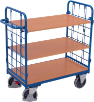 Etagenwagen 500 kg 2 Wand
Lad. 1000x700 mm 3 Böden