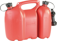 Doppelkanister ECO
B316xT145xH312 mm rot
Volumen 5,5 + 3,0 l