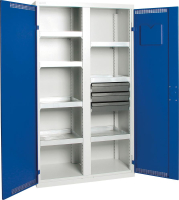 Umweltschrank BASIC plus
1800x1000x500 blau 7W