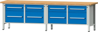 Anke Kastenwerkbank
B2800xT700xH840mm
RAL7035/5012 BMP: 40 mm