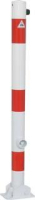 Absperrpfosten rot/weiß
H900xD60 mm umlegbar
mit Dreikantverschluss