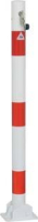 Absperrpfosten rot/weiß
H900xD76 mm umlegbar
mit Profilzylinder