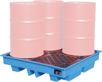 Auffangwann 1280x1280x275
4 Fässer a 200 l