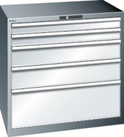 Schubladenschrank 54x36E
B1023xT725xH1000mm
NCS 6502-S/RAL7035
