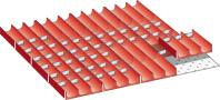 Muldeneinsatz-Set
für FH 50 mm 36x36 E
3-tlg,16 Mulden,60 Wände