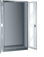 Flügeltürenschrank
B1000xT580xH1950mm
RAL 5012,Sichtfenstertür