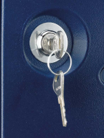 Zylinderschloss
mit 2 Schlüssel