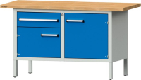 Format Kastenwerkbank
B1500xT700xH840mm
RAL 7035/5012 BMP: 40 mm