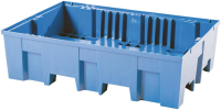 Auffangwanne PE 2-Fass
o. Rost 865x1245