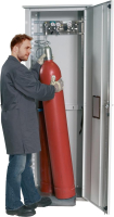 Druckgasflaschenschrank
einwandig 2 x 50 Liter