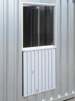 Alu-Schiebefenster