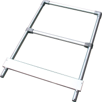 Alu-Geländer stirnseitig
B 800 mm