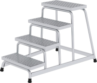 Alu-Arbeitspodest
4 Stufen R13 starr
Podesthöhe 0,80 m