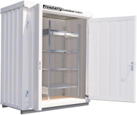 Lagercontainer isoliert
2100x1140mm, isol. Fußb.