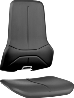 Polsterelement
Kunstleder schwarz
für Arbeitsstuhl Neon