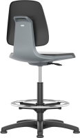 Bimos Arbeitsstuhl
Labsit 3, K-Leder anthr.
Sitzhöhe 520-770 mm