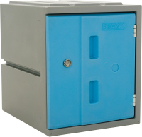 Kunststoff-Schließfach
B385xT470xH460 mm
Tür blau