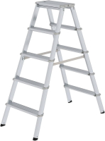 Alu-Stehleiter ML
2x5 Stufen
Gesamthöhe 1,16 m