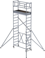 Alu-Klappgerüst
Plattform B1800xT750 mm
Plattformhöhe 3,80 m