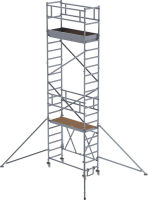 Alu-Klappgerüst
Plattform B1800xT750 mm
Plattformhöhe 4,80 m