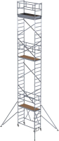 Alu-Klappgerüst
Plattform B1800xT750 mm
Plattformhöhe 8,80 m