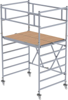 Alu-Klappgerüst
Plattform B1800xT1350 mm
Plattformhöhe 1,80 m