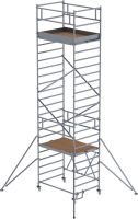 Alu-Klappgerüst
Plattform B1800xT1350 mm
Plattformhöhe 5,80 m