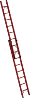GFK-Schiebeleiter
2x8 Sprossen
Leiterlänge 2,50m eingef.