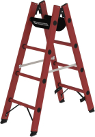 GFK-Stehleiter
2x4 GFK-Sprossen
Leiterlänge 1,27 m