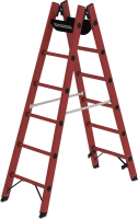 GFK-Stehleiter
2x6 GFK-Sprossen
Leiterlänge 1,83 m