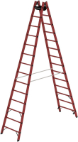 GFK-Stehleiter
2x14 GFK-Sprossen
Leiterlänge 4,07 m