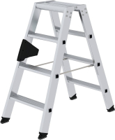 Alu-Stehleiter
2x4 Stufen
Gesamthöhe 0,91 m