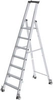 Alu-Stehleiter
7 Stufen
Gesamthöhe 1,61 m