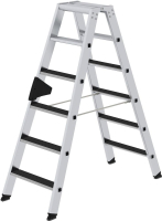 Alu-Stehleiter
2x6 Stufen clip-step R13
Gesamthöhe 1,38 m
