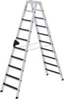 Alu-Stehleiter
2x10Stufen clip-step R13
Gesamthöhe 2,32 m